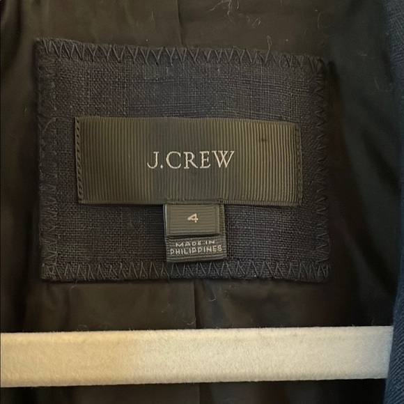 J. Crew Blue Blazer Modern Cut Notched Lapel - Picture 2 of 3